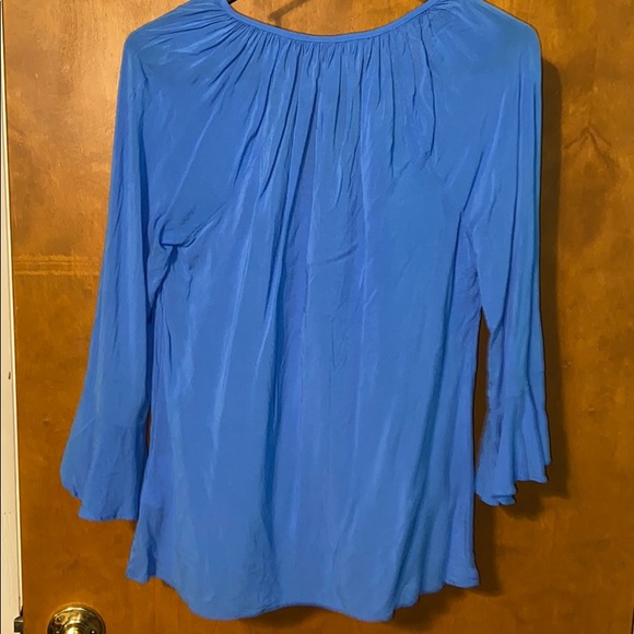 Lilly Pulitzer Willa flounce sleeve top - Picture 6 of 6